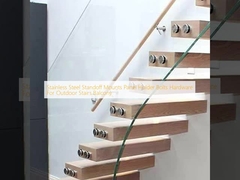 Paslanmaz Çelik Mesafe Tutucu Montaj Paneli Tutucu Cıvata Donanımı Dış Mekan Merdivenleri Balkon İçin