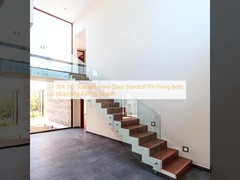 304 316 Paslanmaz Çelik Cam Mesafe Tutucu Pim Sabitleme Cıvataları Montaj Korkuluk Sistemi