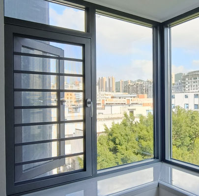 Özelleştirilebilir Alüminyum Salıncak Pencere Toz Kaplı Kaplama Salıncak Pencere