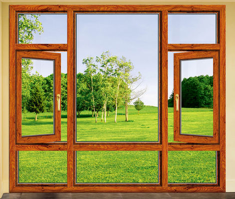 Toz kaplama Alüminyum Eğitimli, Sıcaklığa dayanıklı ve ses geçirmez pencereler