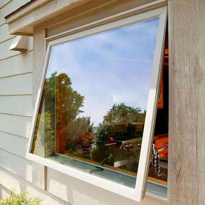 Yüksek Güvenlik Alüminyum Çerçeve Tek Çatlaklı Eğilip Döner Pencere