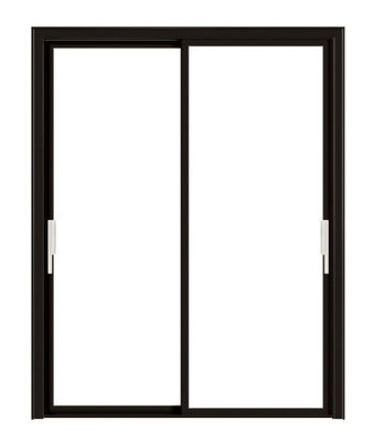 Tempered Glass Clear Aluminum Sliding Door Slim Frame External Aluminum Sliding Doors (Tamırlı camdan açık alüminyum kaydırma kapısı)