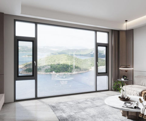 Kolay Bakım Alüminyum Salıncak Pencere Korozyona Dirençli Salıncak Cam Pencere