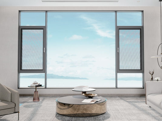 Kolay Bakım Alüminyum Salıncak Pencere Korozyona Dirençli Salıncak Cam Pencere