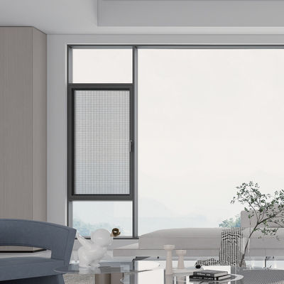 Güvenlik Laminated Glass Alüminyum Casement Pencereler Bakım direnci