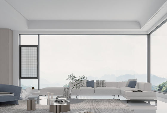 Güvenlik Laminated Glass Alüminyum Casement Pencereler Bakım direnci