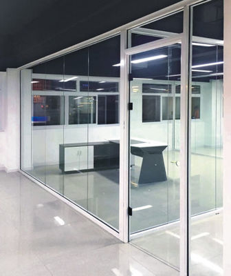 İzole edilmiş Tempered Clear Glass Alüminyum Swinging Mutfak Kapıları Özel