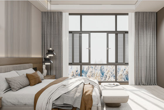 SZG Alüminyum Üretim Kaydırıcı Pencere Maksimum Havalandırma ve Taze Çevre İçin