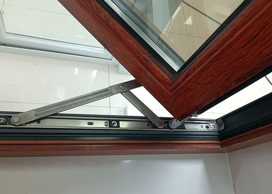 Modern Tasarım Swing Out Mutfak Penceresi Tempered İzole Cam