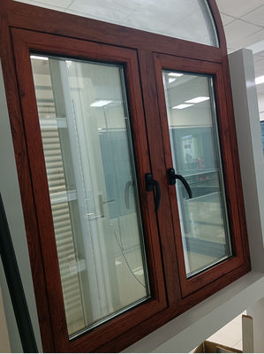 Kaplama Alüminyum Swing Pencere Toz Kaplama Swing Sash Pencere