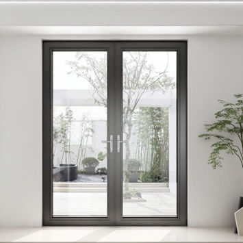 Termal Break Alüminyum Cam Salıncak Kapı Açık Kapak korozyona dayanıklı