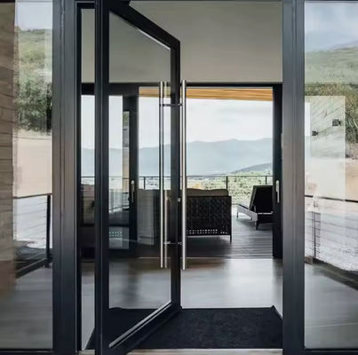 Ağır Alüminyum Salıncak Kapı Termal Break Alüminyum Salıncak Mutfak Kapıları