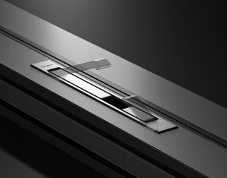 Alüminyum Çerçeve Katlanabilir Cam Patio Kapılar Yüksek Güvenlik Kasırga Direnci