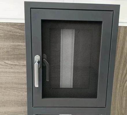 Alüminyum Swing Sash Pencere Laminli Camla Fluorocarbon püskürtme