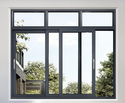 Tempered Laminated Alüminyum Kaydırıcı Pencere Güvenlik Alüminyum Cam Kaydırıcı Pencere