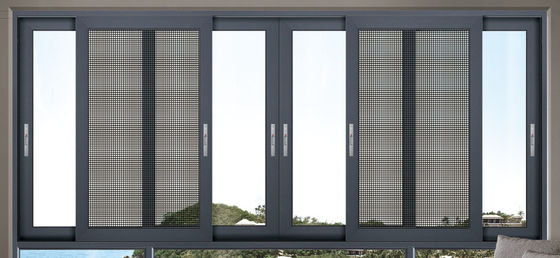 Özelleştirilebilir Alüminyum Kaydırıcı Pencere Tempered Laminated ile Değiştirme