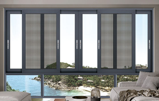 Özelleştirilebilir Alüminyum Kaydırıcı Pencere Tempered Laminated ile Değiştirme