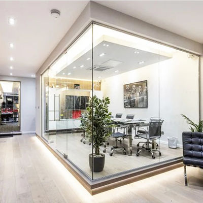 Ticari Ofis Cam Bölme Duvarları Yüksek Güvenlik Kolay Bakım