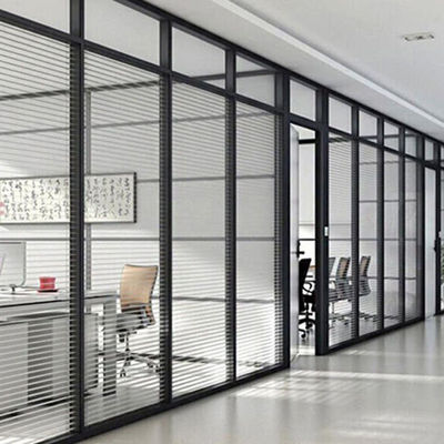 Özel Ofis Cam Ofis Bölmeler Yer tasarrufu Dondurulmuş Cam Bölme