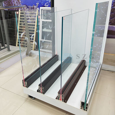 SZG U Kanal Çerçevesiz 12 mm Cam Balkon Çitleri Konut Binaları