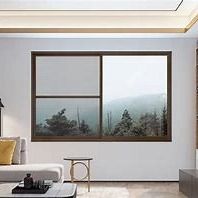 Termal Break Alüminyum Pencereler, inşaat için paslanmaz çelik donanımlı