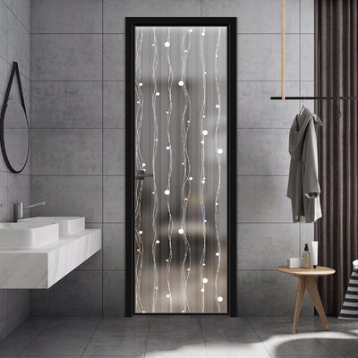 Alüminyum alaşım 6063-T5 çerçeve ve aşırı sıcaklıklar için 5 yıldan fazla garanti ile dayanıklı alüminyum salıncak kapı