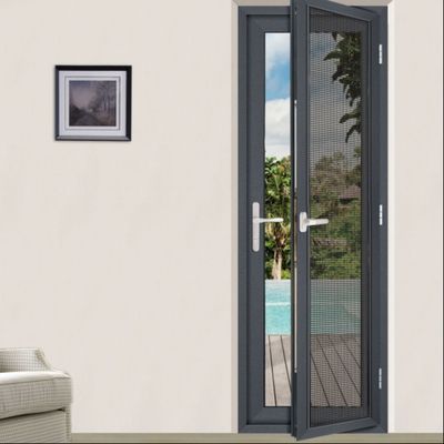 Alüminyum Çift Cam Salıncak Kapı Mağaza Ön Alüminyum Çift Çapalı Kapılar