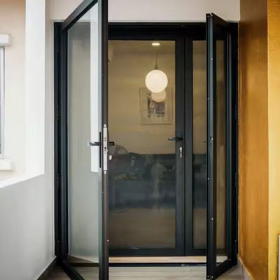 Tozla kaplanmış alüminyum salıncak kapı Y/N kilitler anahtarlar İnşaat ekipmanları için manuel/otomatik açma