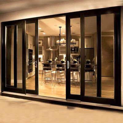 24 Saat Çevrimiçi Destek Tozla Kapalı Alüminyum Kaynaklı Alüminyum Alaşımlı Tempered Glass Paslanmaz Çelik Alüminyum Kaynaklı Kapı