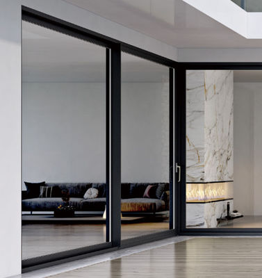 50 yıllık dayanıklılık için geliştirilmiş güvenlik ve paslanmaz çelik ekran ağı ile özelleştirilebilir alüminyum kaydırma kapısı