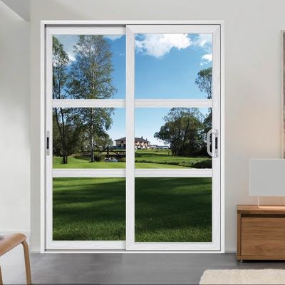 Performans Sağlam 50 yıllık uzun ömürlü dayanıklı büyük cam sürgülü kapı