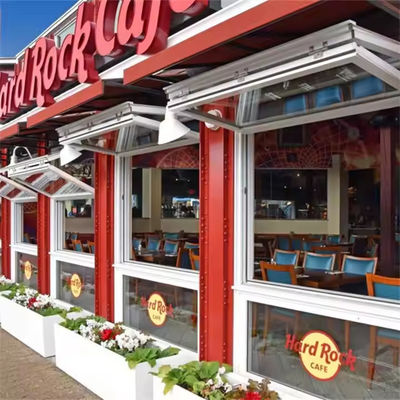 Dikey Alüminyum İki Katlı Pencere Özel Cam ve Çerçeve ile Yüksek Enerji Verimliliği