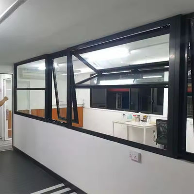 Isı yalıtımı ses yalıtımı ve iyi ses yalıtımı için katlanabilir alüminyum pencere