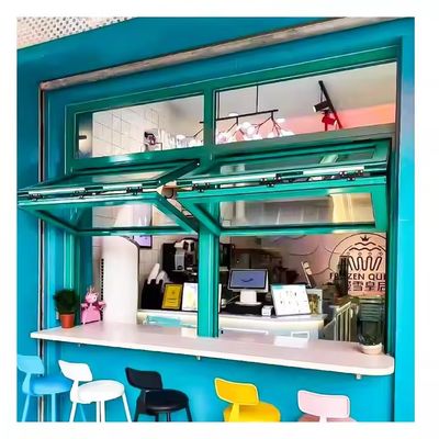 Isı yalıtımı ses yalıtımı ve iyi ses yalıtımı için katlanabilir alüminyum pencere