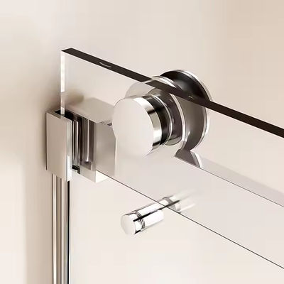 Otel Özelleştirilebilir Kaydırılabilir Sıvı Cam Duş Kabin Duş Kılıfı Kaydırılabilir Kapı