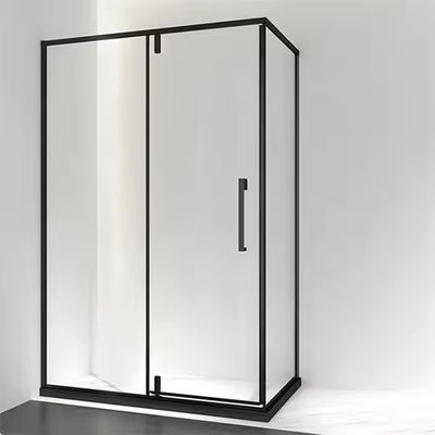 Banyo Tempered Glass Duş Kapı Duş Slim Frame Stili ile Bölme