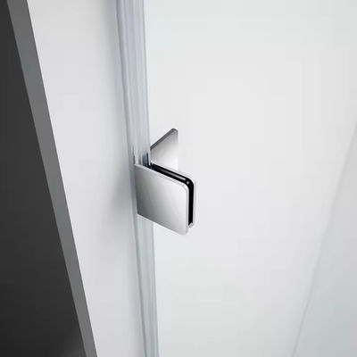 Su geçirmez ve yalıtımlı camlı paslanmaz çelik çerçevesinde kaydırılabilir duş kapısı