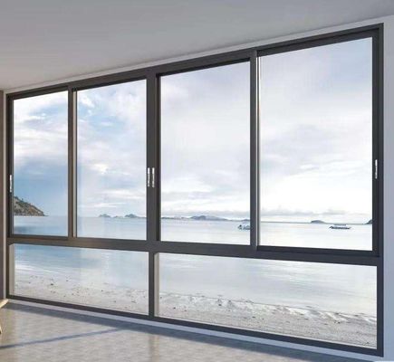 Ağır Güçlü Yatay Alüminyum Kaydırma Pencere 5 Yıllık Garanti
