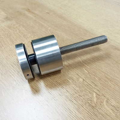 Düzenlenebilir Paslanmaz Çelik 304 316 Standart Duvar Montajı Balkon Merdivenleri için Cam Rezil