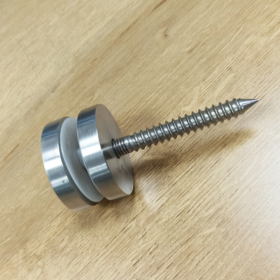 Düzenlenebilir Paslanmaz Çelik 304 316 Standart Duvar Montajı Balkon Merdivenleri için Cam Rezil