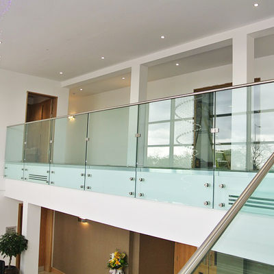 304 Paslanmaz Çelik Cam Küpeşte Mesnet Kelepçeleri 8-12mm Cam İçin