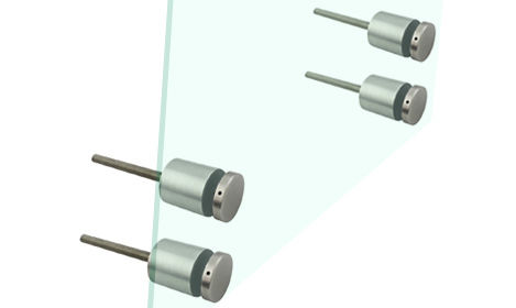Paslanmaz Çelik Mesafe Tutucu Montaj Paneli Tutucu Cıvata Donanımı Dış Mekan Merdivenleri Balkon İçin