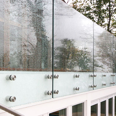 304 316 Paslanmaz Çelik Cam Mesafe Tutucu Pim Sabitleme Cıvataları Montaj Korkuluk Sistemi